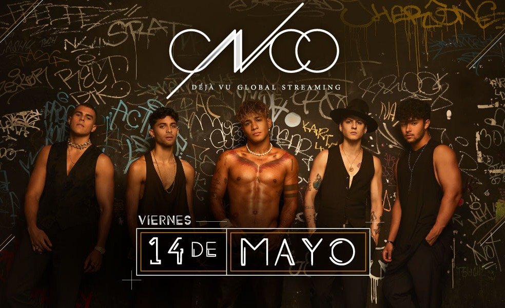 CNCO lanzó el video de "Por Amarte Asi" y anunció show streaming