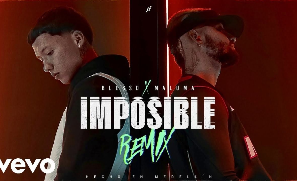 NUEVO TEMA | Blessd se juntó con Maluma para hacer "Imposible Remix"