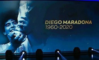 Martín Fierro 2022: el emotivo homenaje a Diego Maradona
