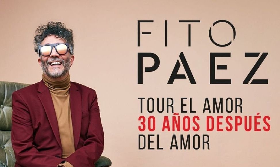 Fito Páez anuncia una sexta y última función en el Movistar Arena