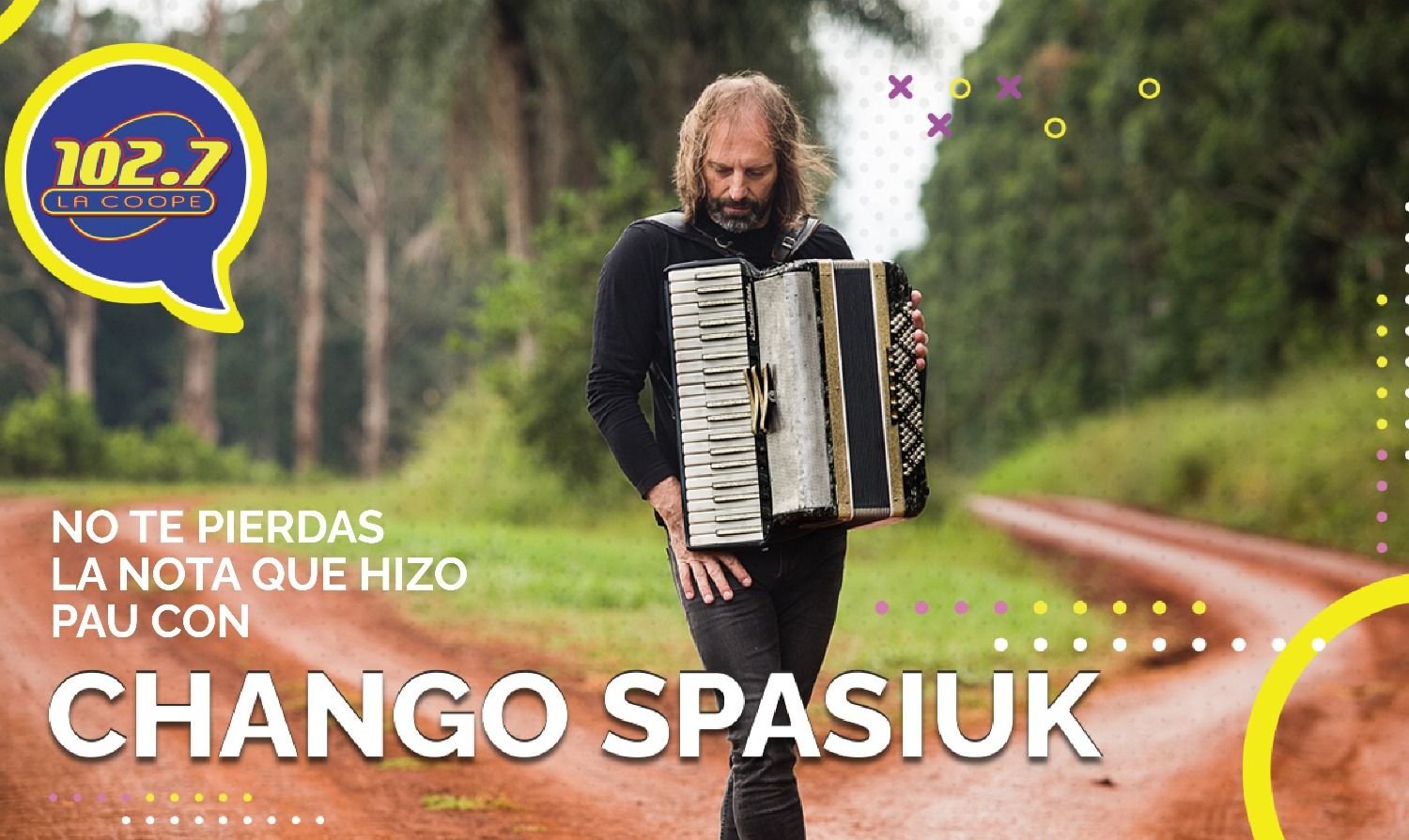 ENTREVISTA | Chango Spasiuk: "Lo que más quiero como músico es tocar en vivo"